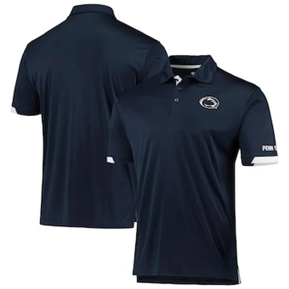 Men's Colosseum Navy Penn State Nittany Lions Santry Lightweight Polo