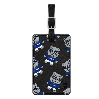 Black Louisiana Tech Bulldogs Mascot Tokyodachi Bag Tag