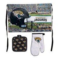 WinCraft Jacksonville Jaguars 3-Piece Barbecue Set