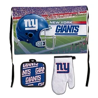 WinCraft New York Giants 3-Piece Barbecue Set