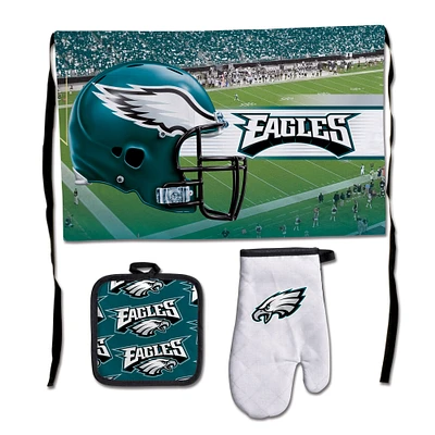 WinCraft Philadelphia Eagles 3-Piece Barbecue Set