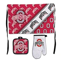 WinCraft Ohio State Buckeyes 3-Piece Barbecue Set