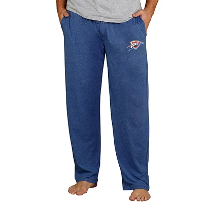 Men's Concepts Sport Navy Oklahoma City Thunder Quest Knit Lounge Pants