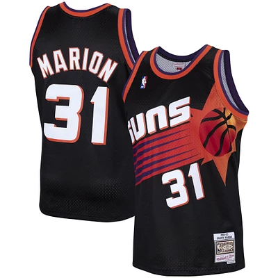 Men's Mitchell & Ness Shawn Marion Black Phoenix Suns 1999/00 Hardwood Classics Swingman Jersey