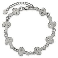 Women's Philadelphia Phillies Logo Bracelet with Extension