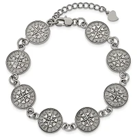 Women's Seattle Mariners Logo Bracelet with Extension