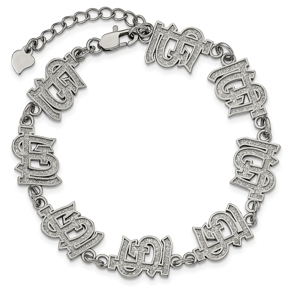 Women's St. Louis Cardinals Logo Bracelet with Extension