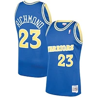 Men's Mitchell & Ness Mitch Richmond Royal Golden State Warriors 1990/91 Hardwood Classics Swingman Jersey