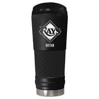 Black Tampa Bay Rays 24oz. Personalized Stealth Draft Tumbler
