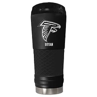 Black Atlanta Falcons 24oz. Personalized Stealth Draft Tumbler