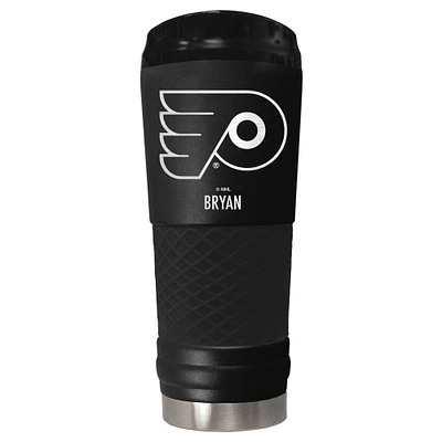 Black Philadelphia Flyers 24oz. Personalized Stealth Draft Tumbler