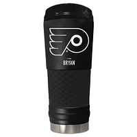 Black Philadelphia Flyers 24oz. Personalized Stealth Draft Tumbler