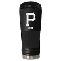 Black Pittsburgh Pirates 24oz. Personalized Stealth Draft Tumbler