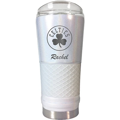 Boston Celtics 24oz. Personalized Opal Draft Tumbler