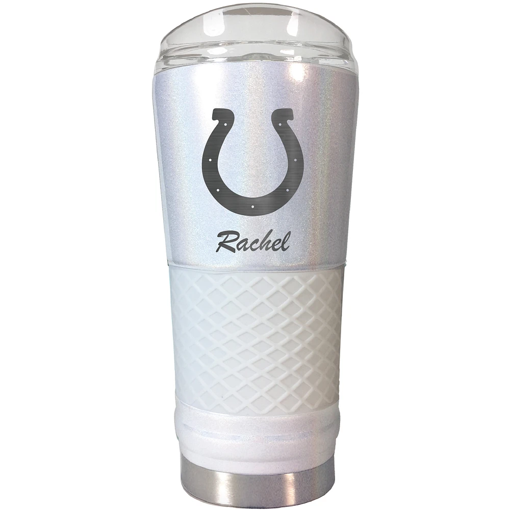 Indianapolis Colts 24oz. Personalized Opal Draft Tumbler