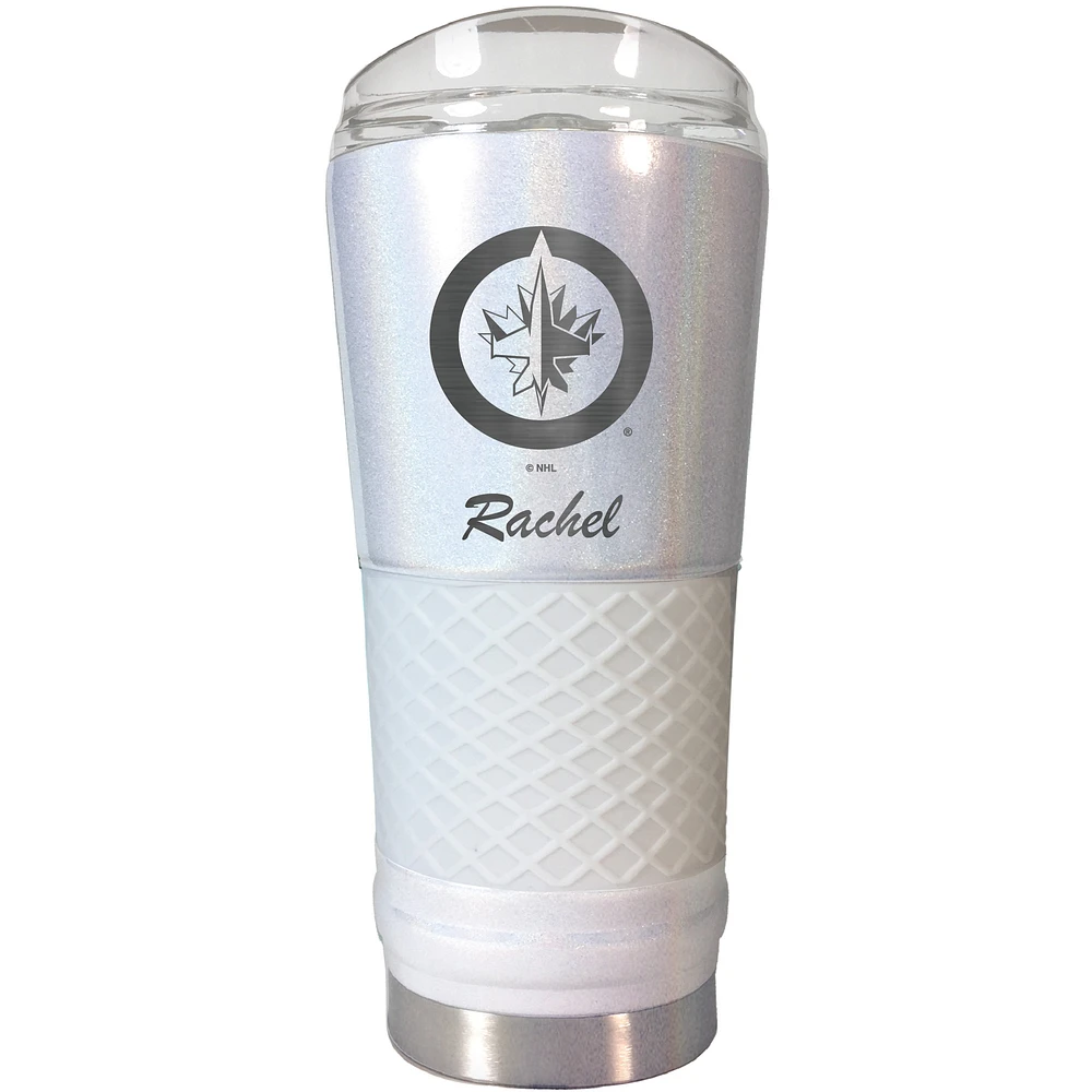 Winnipeg Jets 24oz. Personalized Opal Draft Tumbler