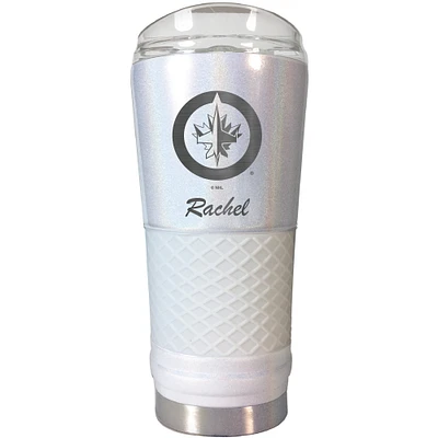 Winnipeg Jets 24oz. Personalized Opal Draft Tumbler