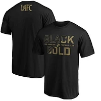 Men's Black LAFC Hometown Collection and Gold T-Shirt