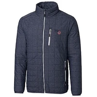 Men's Cutter & Buck Navy Tennessee Titans Americana Rainier Full-Zip Jacket