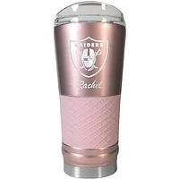 Las Vegas Raiders 24oz. Personalized Rose Gold Draft Tumbler