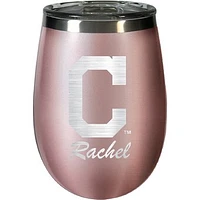 Cleveland Indians 12oz. Personalized Rose Gold Wine Tumbler