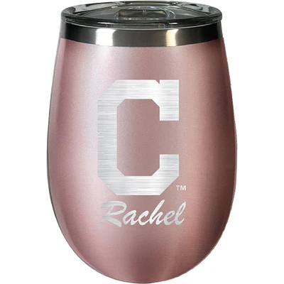 Cleveland Indians 12oz. Personalized Rose Gold Wine Tumbler