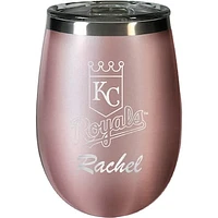 Kansas City Royals 12oz. Personalized Rose Gold Wine Tumbler