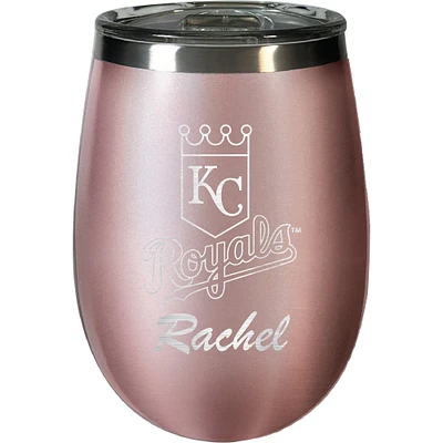 Kansas City Royals 12oz. Personalized Rose Gold Wine Tumbler