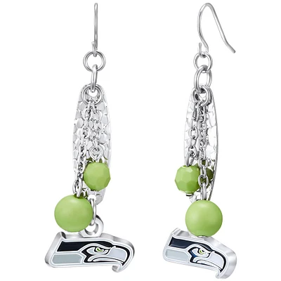 Women's Seattle Seahawks Bar Dangler Earrings