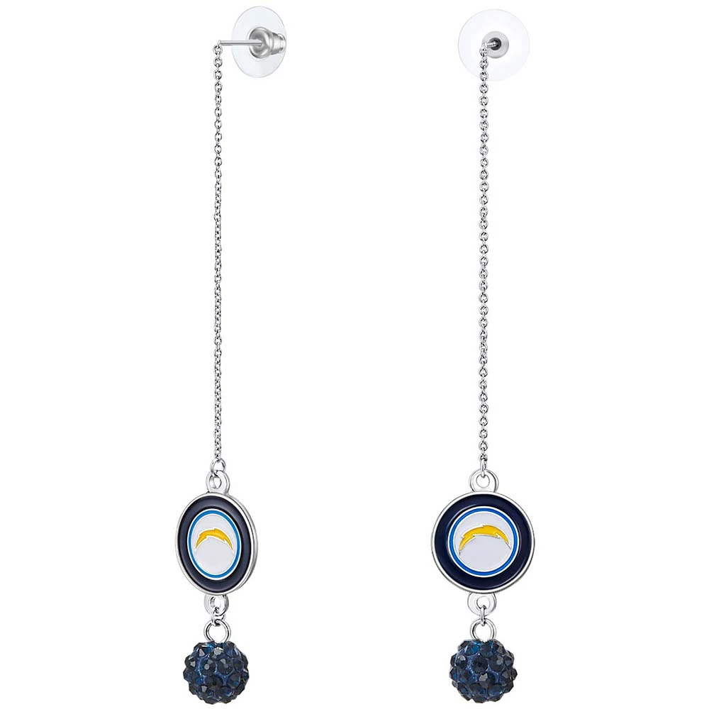Women's Los Angeles Chargers Chain Pierce Shambala Earrings