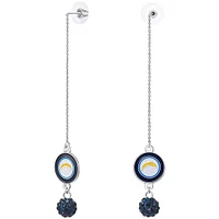 Women's Los Angeles Chargers Chain Pierce Shambala Earrings