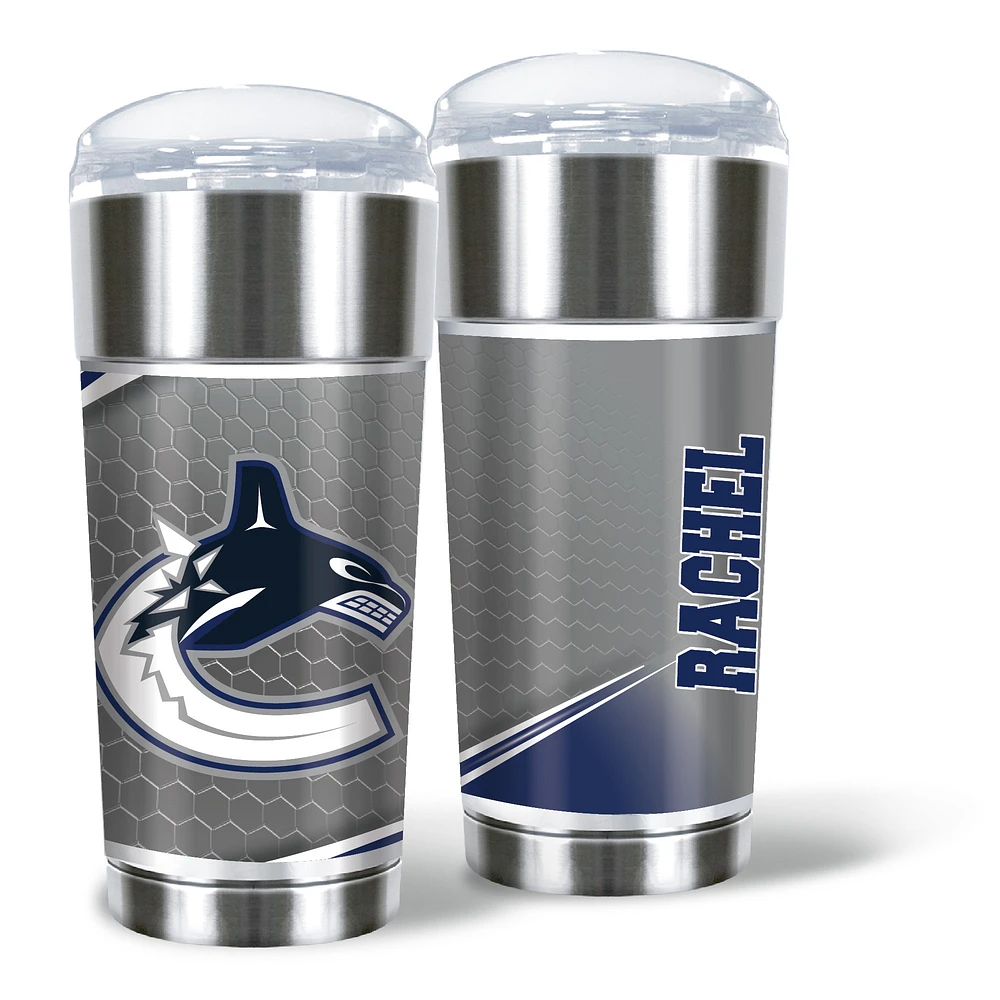 Vancouver Canucks 24oz. Personalized Eagle Tumbler