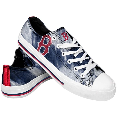 Women's Boston Red Sox Tie-Dye Canvas Shoe