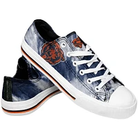 Women's Chicago Bears Tie-Dye Canvas Shoe