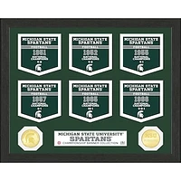 Highland Mint Michigan State Spartans 12'' x 15'' Banner Photo Mint