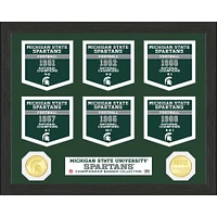 Highland Mint Michigan State Spartans 12'' x 15'' Banner Photo Mint