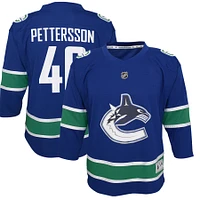 Preschool Elias Pettersson Blue Vancouver Canucks 2019/20 Home - Replica Player Jersey