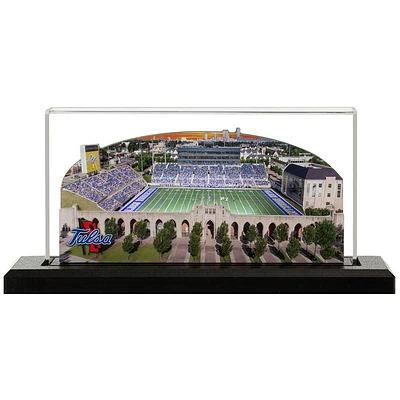 Tulsa Golden Hurricane 19'' Light Up Replica Stadium with Case