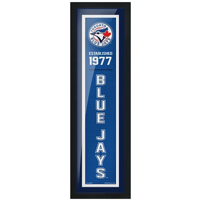 Toronto Blue Jays 6'' x 22'' Established Framed - Artwork