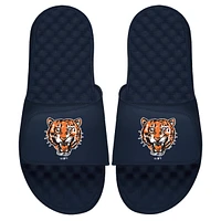 Youth ISlide Navy Detroit Tigers Cooperstown Logo Slide Sandals