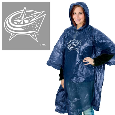 WinCraft Columbus Blue Jackets Team Rain Poncho