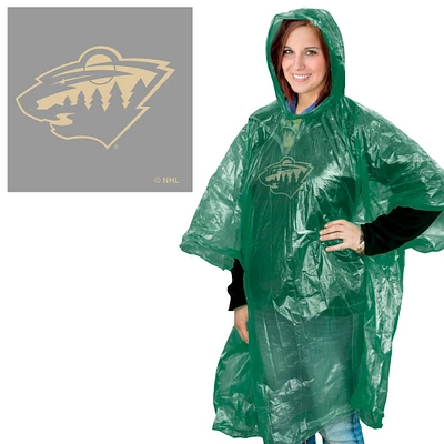 WinCraft Minnesota Wild Team Rain Poncho