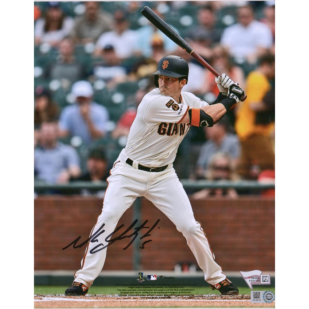 Mike Yastrzemski San Francisco Giants Autographed 8" x 10" Hitting Photograph