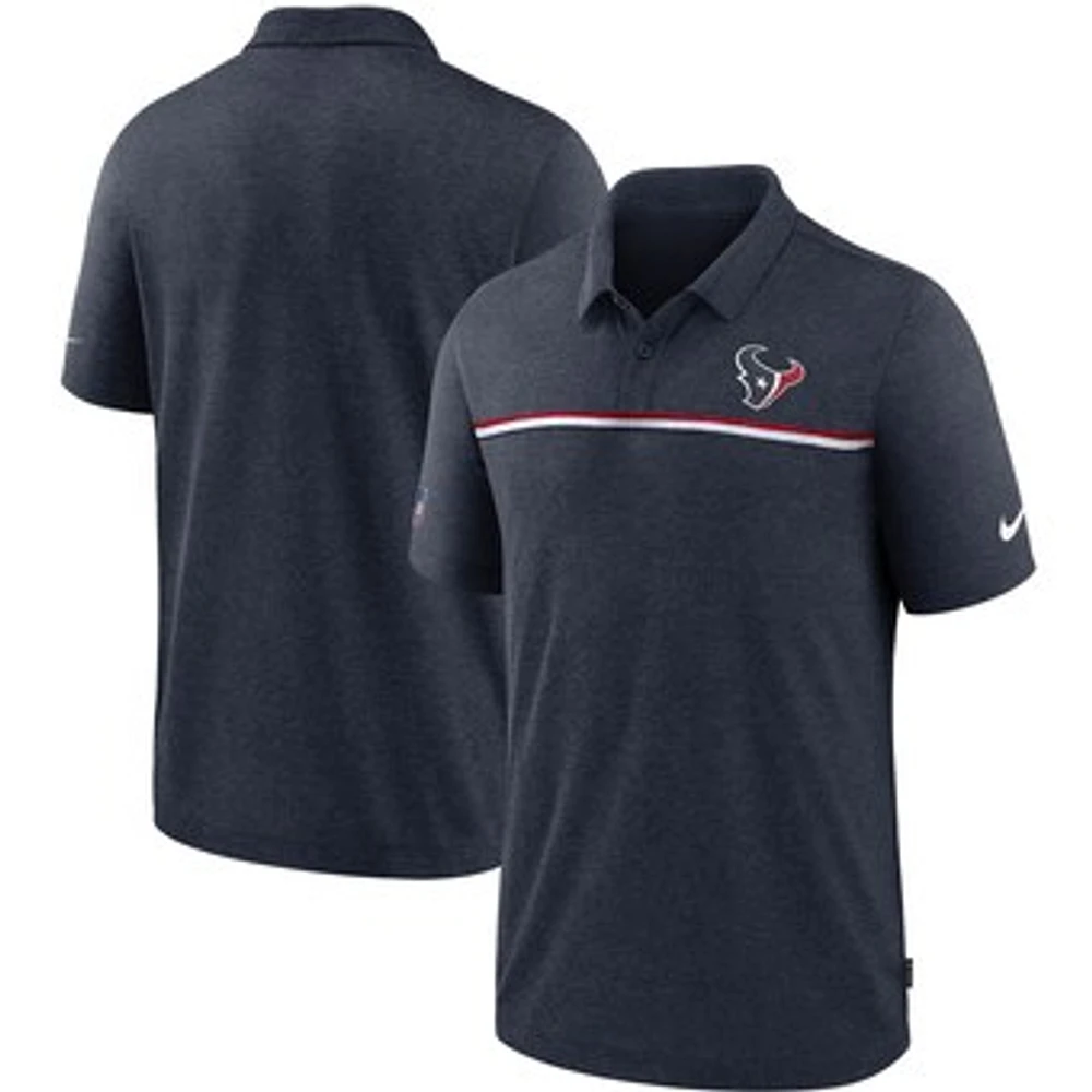 Men's Nike Navy Houston Texans Sideline Early Season Team Performance Polo