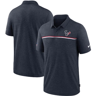 Men's Nike Navy Houston Texans Sideline Early Season Team Performance Polo