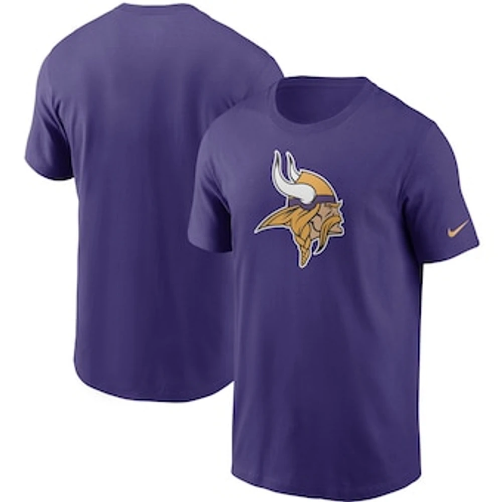 Men's Nike Purple Minnesota Vikings Primary Logo T-Shirt