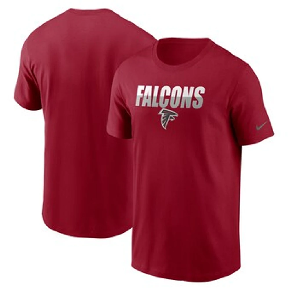 Men's Nike Red Atlanta Falcons Split T-Shirt