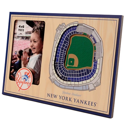 Brown New York Yankees 3D StadiumViews Picture Frame
