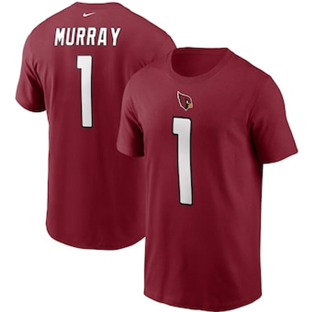 Men's Nike Kyler Murray Cardinal Arizona Cardinals Name & Number T-Shirt