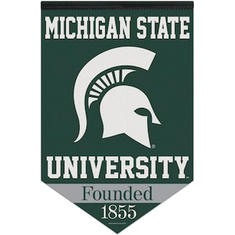 WinCraft Michigan State Spartans 17" x 26" University Founded Premium Banner